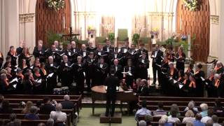 Sanctus  Leonard Bernstein  Manchester Choral Society Chorus [upl. by Yemac]