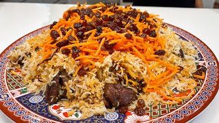 Kabuli Pulao  Afghan National Dish  Kabuli palaw  Qabili Palaw [upl. by Mercier519]