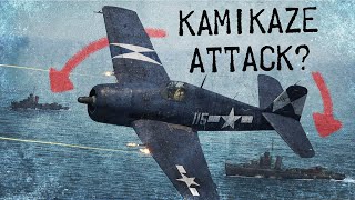 F6F Hellcat Pilot Remembers an Intense Kamikaze Attack [upl. by Enaid946]