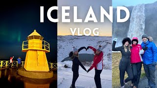 ICELAND VLOG  south coast sky lagoon golden circle secret lagoon northern lights reykjavik [upl. by Petey]