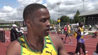 IAAF World Junior Championships 2014  Jaheel Hyde JAM 400m Hurdles SemiFinal 2 [upl. by Rosmunda]