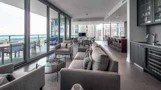 A 3bedroom 3 ½bath A penthouse at the Loops new Parkline Chicago [upl. by Botnick295]