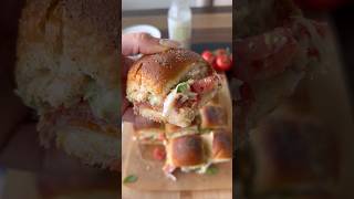 🎆TRADER JOE’S GRINDER SLIDERS traderjoes traderjoesfinds traderjoeshaul shortsvideo recipe [upl. by Fran752]