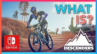 Descenders Nintendo Switch gameplay and thoughts [upl. by Nnyw]