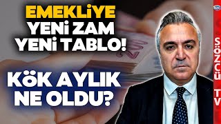 En Düşük Emekli Maaşı ve Kök Maaşta Yeni Tablo Özgür Erdursun 2 Ek Zammı Hesapladı [upl. by Aniala]