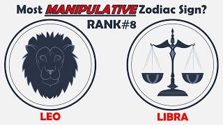 Most MANIPULATIVE Zodiac Sign Rank 8  Zodiac Talks [upl. by Alaek]