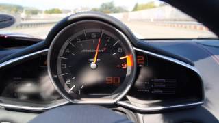 McLaren 12C Spider 0100 acceleration normal automatic mode  Autogefühl Autoblog [upl. by Gee273]