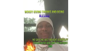 Woody giving thanks on his way to church  and thankful to just drop a Bentley Truck [upl. by Ettennil]