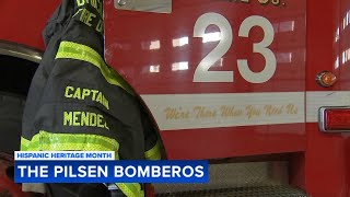 Chicago firefighters The Pilsen Bomberos inspire local Latino community [upl. by Eivad895]