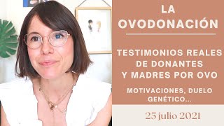 OVODONACIÓN  TESTIMONIOS REALES de MAMÁS por OVO y de DONANTES de ÓVULOS  Suddenly This [upl. by Komarek]