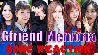 Gfriend 여자친구  Memoria  Song Reaction [upl. by Alby]