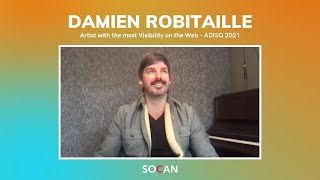 Damien Robitaille  ADISQ 2021 Interview [upl. by Corrina]