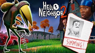 WHAT DID HE DO WITH NEIGHBOR SOMEONE HELP ME  Hello Neighbor 2 Gameplay  Alpha 1 Ep1 [upl. by Janaya]