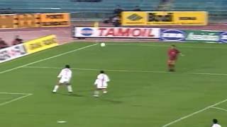 Classic Goal Totti v Milan [upl. by Ethelind905]