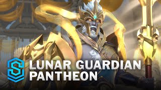 Lunar Guardian Pantheon Wild Rift Skin Spotlight [upl. by Nosremaj]