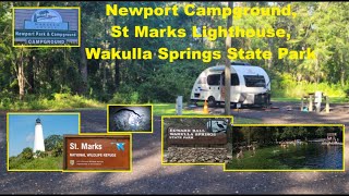 Newport Park amp Campground Wakulla FL St Marks National Wildlife Refuge Wakulla Springs State Park [upl. by Noemi]