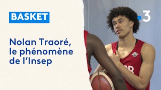 Basket  Nolan Traoré le phénomène de lInsep [upl. by Akeimat]