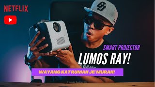 LUMOS RAY SMART PROJECTOR  Unboxing amp Review [upl. by Haldan]