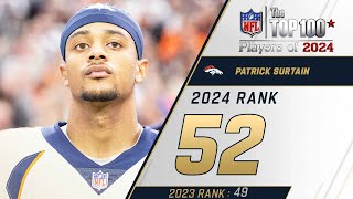 52 Patrick Surtain CB Broncos  Top 100 Players of 2024 [upl. by Eatnwahs845]