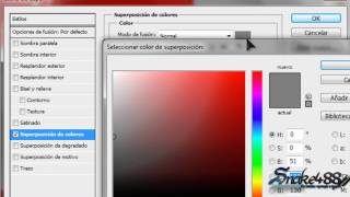 Como elaborar o Hacer o crear una Tarjeta Navideña en Photoshop Tutorial [upl. by Settle]