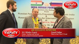 An Exclusive interview with Shilnikov Evgenii  President Friendship Society Russia amp India [upl. by Prober]