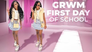 GRWM FIRST DAY OF SCHOOL 10th grade Sophomore Year [upl. by Huang17]