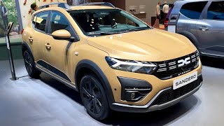 NEW Dacia SANDERO STEPWAY 2024 UPGRADED model  FIRST LOOK amp visual REVIEW Expression [upl. by Oeht]