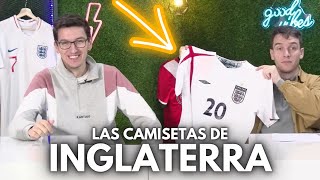 EL RANKING DE LAS CAMISETAS DE INGLATERRA EN LOS MUNDIALES [upl. by Lange]