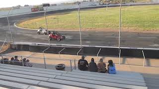 Vintage Sprints Heat race Blythe Speedway 9142024 [upl. by Aramois]