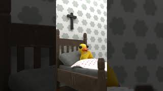 When Im Home Alone and Hear a Strange Noise 😰 humor ducky shorts [upl. by Cirri956]