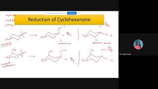 Effect of conformation on reactivity of cyclohexane derivaties Reduction of cyclohexanone [upl. by Libbi]