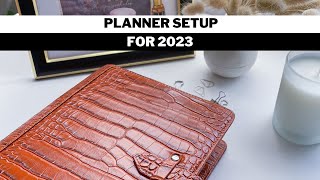 Planner Setup for 2023 and Flip Through [upl. by Augustin]