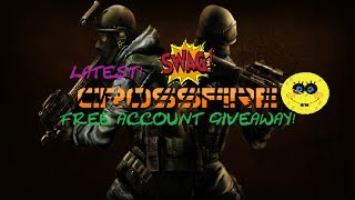 Free Crossfire Account Giveaway 2014 100 SECURE ACCOUNT [upl. by Adriena]