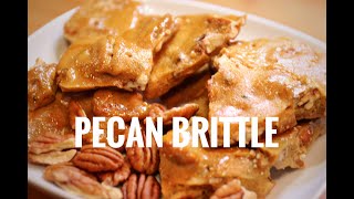 Pecan Brittle So Easy  Excellent Friends Maker [upl. by Howard621]