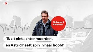 HOLLEEDER Slotwoord ik zit niet achter moorden en Astrid heeft spin in haar hoofd [upl. by Antonietta582]