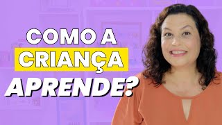 COMO A CRIANÇA APRENDE  Estilos de Aprendizagem [upl. by Miarfe]