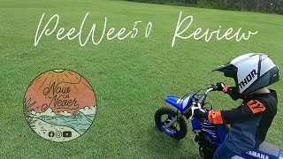 2021 Yamaha PeeWee 50 Rundown [upl. by Darce662]