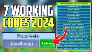 NEW BEE SWARM SIMULATOR CODES  BEE SWARM SIMULATOR CODES 2024  BEE SWARM SIMULATOR CODE  BSS [upl. by Pansie]