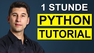 Python Tutorial Deutsch Lerne Python in einer Stunde [upl. by Skees]