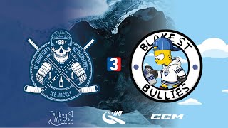 No Regretzkys v Blake St Bullies  Div 3  13th July  IceHQ Beer League ice hockey [upl. by Bethel127]