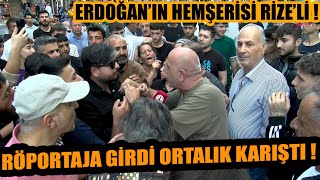 Erdoğanın hemşerisi Rizeli vatandaş provokatörlük yapacaktı baltayı taşa vurdu  Ortalık fena [upl. by Cassi974]