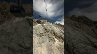 Zugspitze  Gletscherbahn to Summit  Time Lapse [upl. by Anidam]