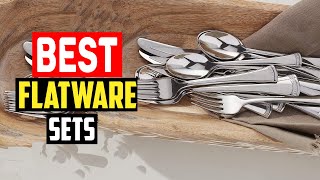 ✅The 5 Best Flatware Sets of 2023 [upl. by Glennis]