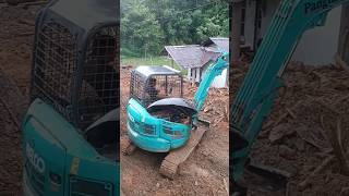 excavator digging soil excavator excavatorvideos [upl. by Tegirb]