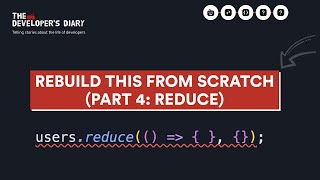 Learn How to Learn Rebuilding the reduce function from scratch and improve your craft [upl. by Carri]