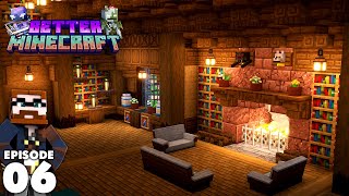 My Best Interior Yet 💎 Better Minecraft 121 Modded Lets Play  Ep6 [upl. by Selegna32]