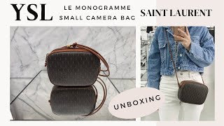 YSL Le Monogramme Small Camera Bag  Saint Laurent  Unboxing [upl. by Nylsor181]