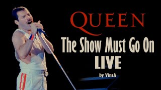 Queen  The Show Must Go On Live [upl. by Nylyahs]