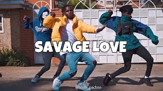 SAVAGE LOVE DANCE sped up  JASON DERULO  Savage love challenge tiktok Tileh Pacbro [upl. by Wilma]