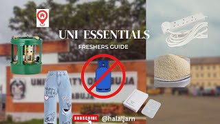 FRESHERS GUIDE Gas is not allowed in uniabuja hostels in uniabuja [upl. by Platus364]